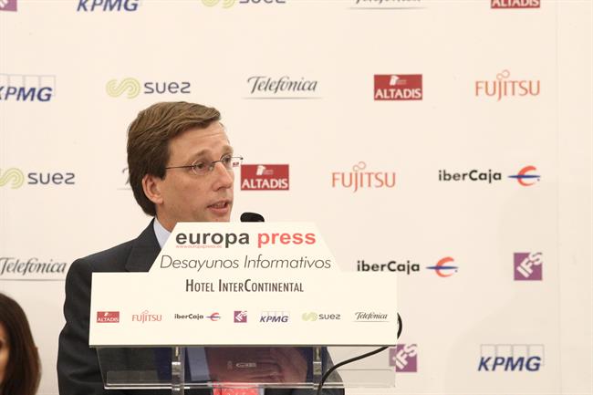 José Luis Martínez-Almeida participa en los Desayunos de Europa Press | EUROPA PRESS ep jose luis martinez-almeida participalos desayunoseuropa press