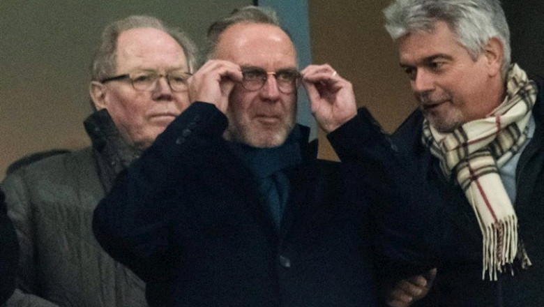ep karl-heinz rummenigge en el palco del veltins arena ep karl-heinz rummenigge en el palco del veltins arena
