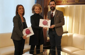 ep la consellera de cultura maringela vilallonga ha presentado el infrome al presidente del