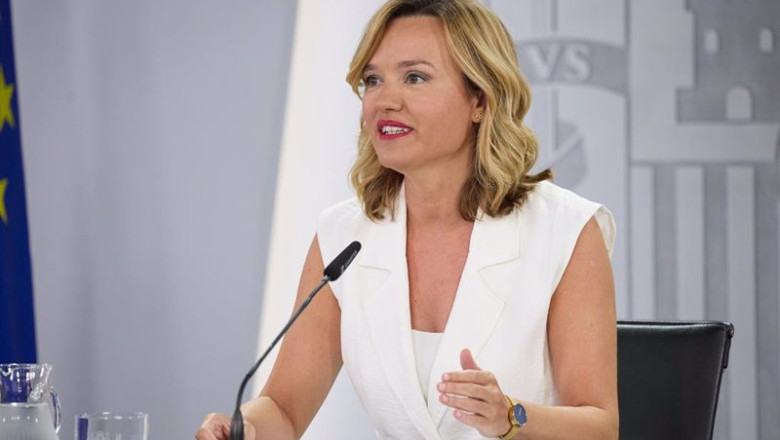 ep la ministra portavoz pilar alegria este martes ep la ministra portavoz pilar alegria este martes