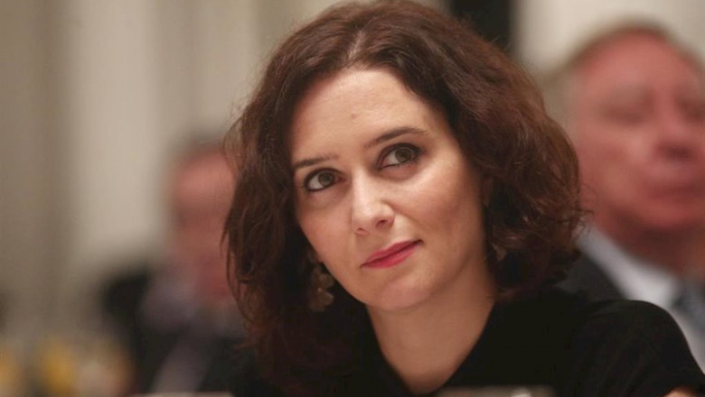 ep la presidenta de la comunidad de madrid isabel diaz ayuso durante el desayuno informativo de