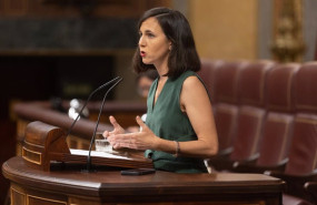 ep la secretaria general de podemos ione belarra interviene en una sesion plenaria en el congreso de