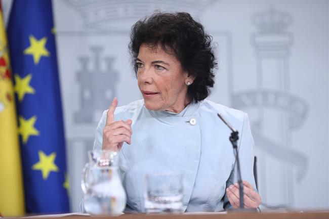 Rueda de prensa de Isabel Celaá, portavoz del Gobierno | EUROPA PRESS ep ruedaprensaisabel celaa portavozgobierno