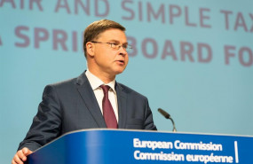 ep valdis dombrovskis vicepresidente economico de la comision europea