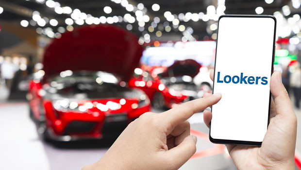 dl lookers motor minorista proveedor de servicios de posventa automóvil vehículo minorista logotipo