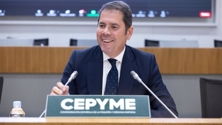 Archivo - El presidente de Cepyme, Gerardo Cuerva | Eduardo Parra - Europa Press - Archivo ep archivo el presidente de cepyme gerardo cuerva 20240604130405