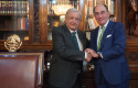 ep archivo   el presidente de mexico andres manuel lopez obrador izda y el presidente de iberdrola
