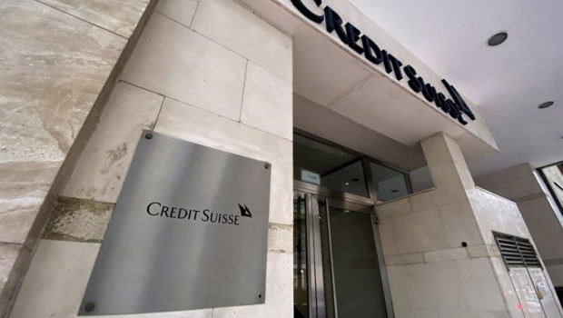 ep archivo   entrada de la sede de credit suisse en madrid espana a 29 de enero de 2020