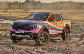 ep archivo ford ranger raptor decorado para apoyar a la comunidad lgtbiq ep archivo ford ranger raptor decorado para apoyar a la comunidad lgtbiq