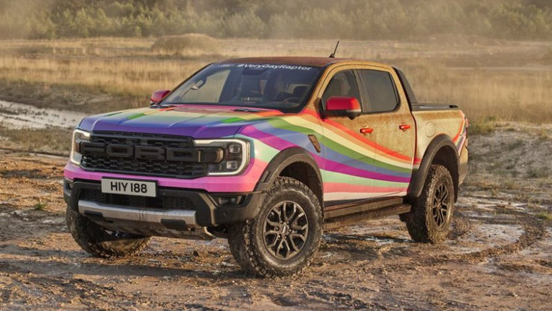 Archivo - Ford Ranger Raptor, decorado para apoyar a la comunidad LGTBIQ+. | FORD - Archivo ep archivo ford ranger raptor decorado para apoyar a la comunidad lgtbiq