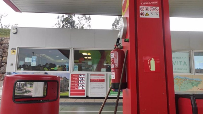 Archivo - Gasolinera en Villaviciosa (Asturias), precios de carburante, diésel, gasóleo | EUROPA PRESS - Archivo ep archivo gasolinera en villaviciosa asturias precios de carburante diesel gasoleo