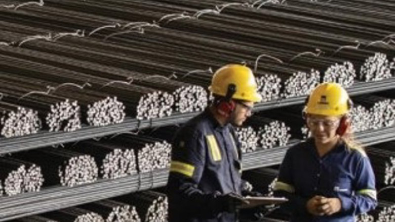 Archivo - GOperarios de la acerera brasileña Gerdau. | GERDAU - Archivo ep archivo goperarios de la acerera brasilena gerdau