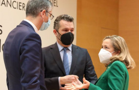 ep archivo la vicepresidenta primera nadia calvino el gobernador del banco de espana pablo ep archivo la vicepresidenta primera nadia calvino el gobernador del banco de espana pablo