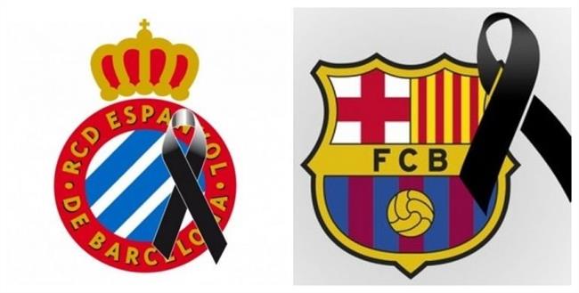 Barça y Espanyol, con el "corazón encogido" por el ataque terrorista | FCB/ESPANYOL ep baraespanyol con el corazon encogido porataque terrorista