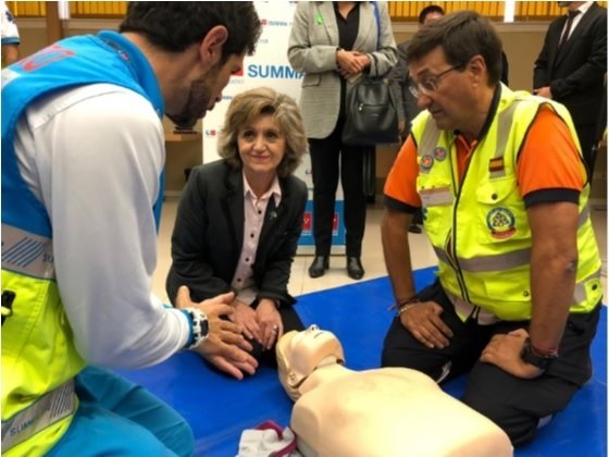 ep carcedo destaca la importancia de aprender reanimacion cardiopulmonar para poder salvar vidas
