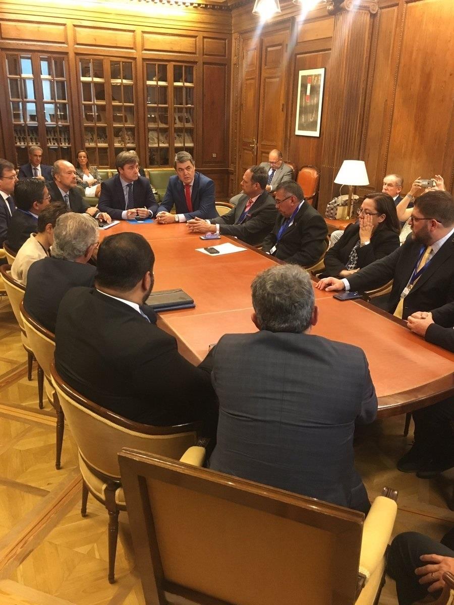 Diputados reunidos con magistradios de Venezuela | GPP ep diputados reunidosmagistradiosvenezuela