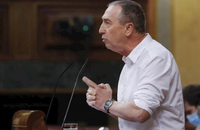 ep el diputado de compromis joan baldovi durante su intervencion en el del pleno del congreso