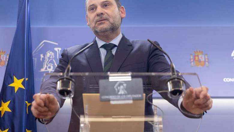 ep el exministro de transportes y diputado del psoe jose luis abalos durante una rueda de prensa en ep el exministro de transportes y diputado del psoe jose luis abalos durante una rueda de prensa en