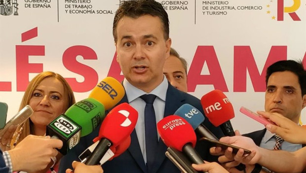 ep el ministro de industria hector gomez en salamanca