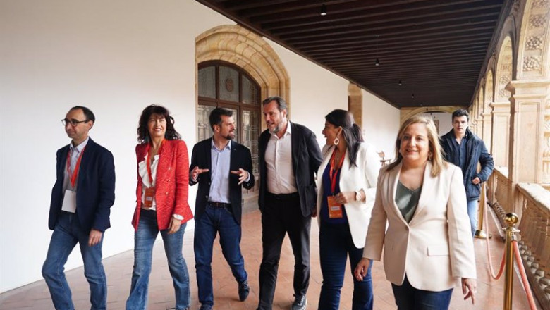 ep el ministro de transportes y movilidad sostenible oscar puente c en el colegio arzobispo fonseca ep el ministro de transportes y movilidad sostenible oscar puente c en el colegio arzobispo fonseca