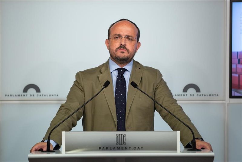 ep el portavoz del pp en el parlament de cataluna alejandro fernandez foto de archivo