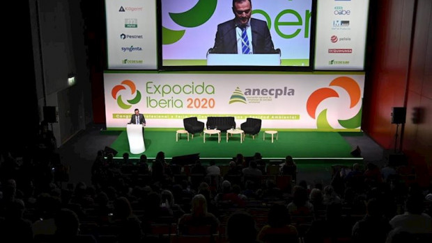 ep el presidente de anecpla sergio monge durante su intervencion en el congreso expocida iberia 2020