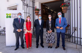 ep el presidente de la junta de extremadura guillermo fernandez vara junto a otras autoridades en la