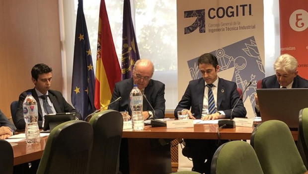 ep el presidente del consejo general de ingenieria tecnica industrial de espana cogiti jose antonio