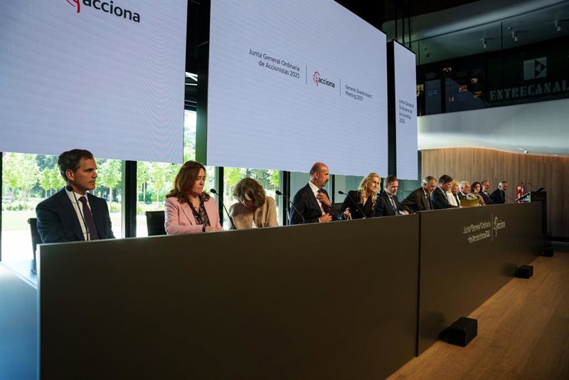 La Junta de Acciona aprueba un dividendo de 5,25 euros que abonará el 10 de julio