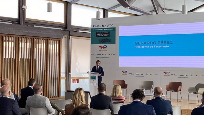 Gerardo Pérez, presidente de Faconauto, en el IV Observatorio de la Posventa Oficial, celebrado en Madrid | FACONAUTO ep gerardo perez presidente de faconauto en el iv observatorio de la posventa oficial celebrado en