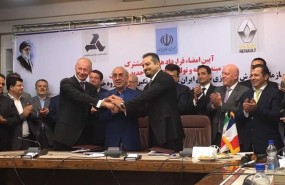 ep grupo renault acuerda una joint venture en iran