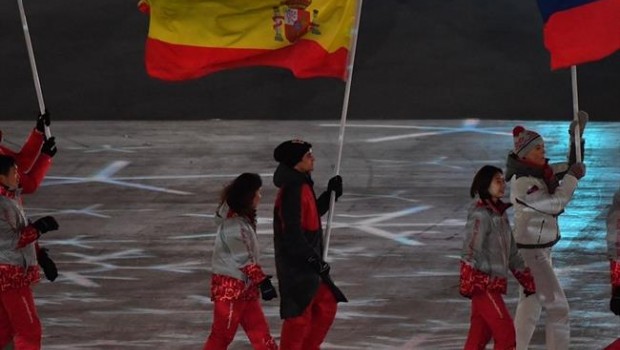 ep javier fernandez ceremonia clausura juegos olimpicosinviernopyeongchang