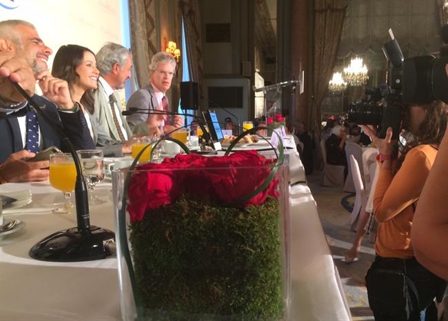 La líder de Cs en el Parlament, Inés Arrimadas, en Nueva Economía Forum. | EUROPA PRESS ep la lidercsparlament ines arrimadas en nueva economia forum
