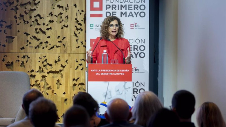 ep la ministra de hacienda y funcion publica maria jesus montero interviene durante la jornada la ep la ministra de hacienda y funcion publica maria jesus montero interviene durante la jornada la