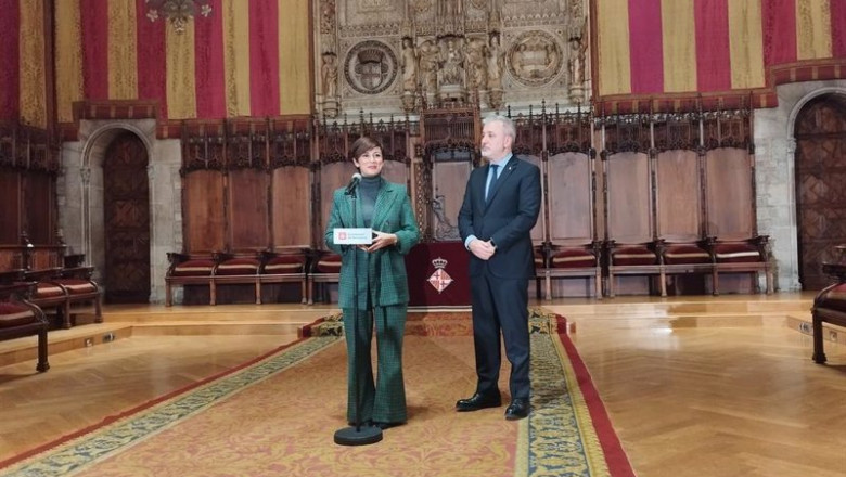 ep la ministra de vivienda y agenda urbana isabel rodriguez se reune con el alcalde de barcelona ep la ministra de vivienda y agenda urbana isabel rodriguez se reune con el alcalde de barcelona