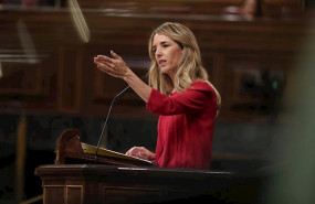 ep la portavoz del grupo popular en el congreso cayetana alvarez de toledo interviene en la sesion