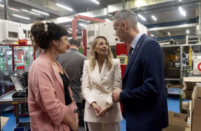 ep la vicepresidenta segunda y ministra de trabajo y economia social yolanda diaz visita a la