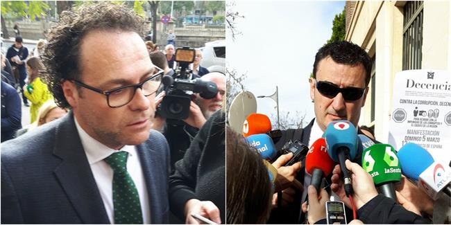 Los abogados José Miguel Muñoz y Ginés Ruiz | EUROPA PRESS ep los abogados jose miguel munozgines ruiz