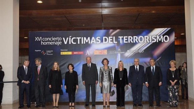 ep los reyes juan carlossofia enconcierto homenajevictimas del terroris