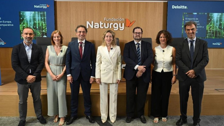 Naturgy y Deloitte piden simplificar las normas europeas de sostenibilidad para facilitar una transición "competitiva". | FUNDACIÓN NATURGY ep naturgy y deloitte piden simplificar las normas europeas de sostenibilidad para facilitar una