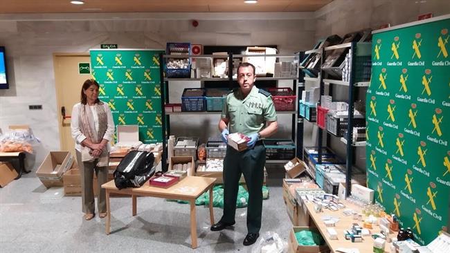 Operación Dianu de la Guardia Civil contra sustancias dopantes en el deporte | EUROPA PRESS ep operacion dianula guardia civilsustancias dopantesdeporte