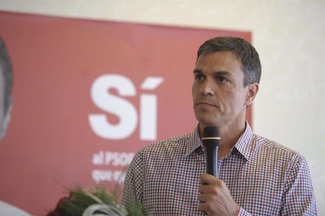 Pedro Sánchez en un encuentro con militantes | EQUIPO DE PEDRO SÁNCHEZ ep pedro sanchezun encuentromilitantes