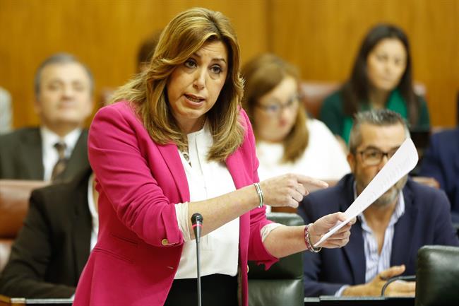 ep susana diaz respondelos portavocesla oposicionparlamento andaluz