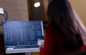 ep un panel del ibex 35 en el palacio de la bolsa de madrid a 4 de abril de 2025 en madrid espana