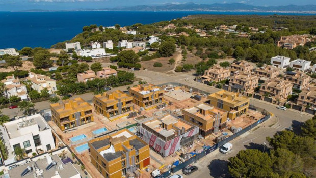 ep viviendas en construccion de la promocion eneida views de aedas homes en mallorca