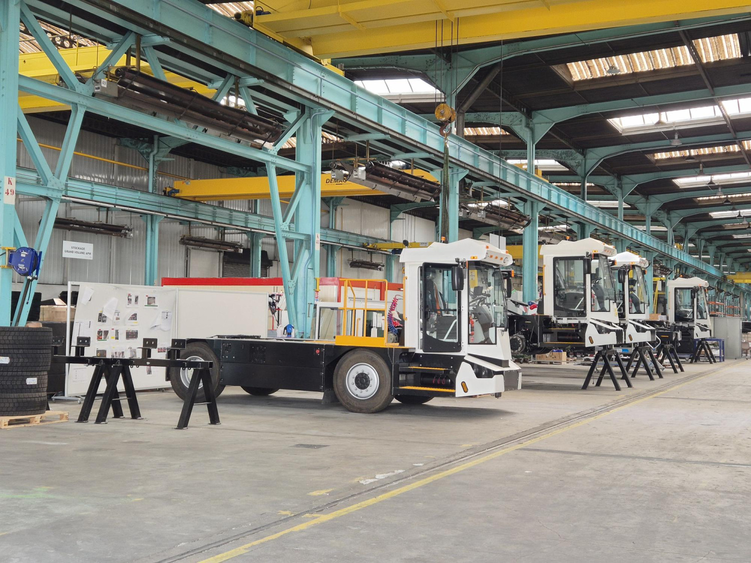 le site corail tunnelier de constructions d engins logistiques a saint vallier en saone et loire 