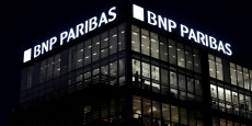 photo d archives d un logo sur une agence bancaire bnp paribas a paris 