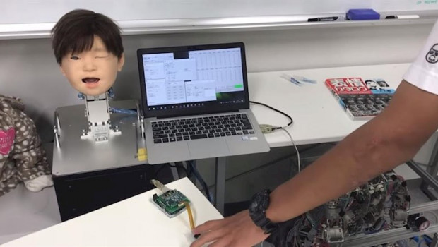 ep affetto el robot creado por un grupo de investigadores japoneses que puede sentir dolor
