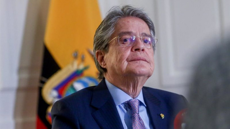ep archivo el presidente de ecuador guillermo lasso durante una entrevista para europa press ep archivo el presidente de ecuador guillermo lasso durante una entrevista para europa press