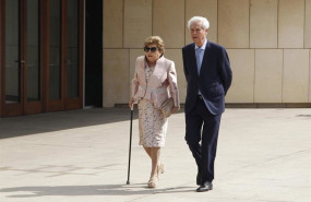 ep archivo   el presidente de melia hotels international gabriel escarrer julia y su mujer ana maria